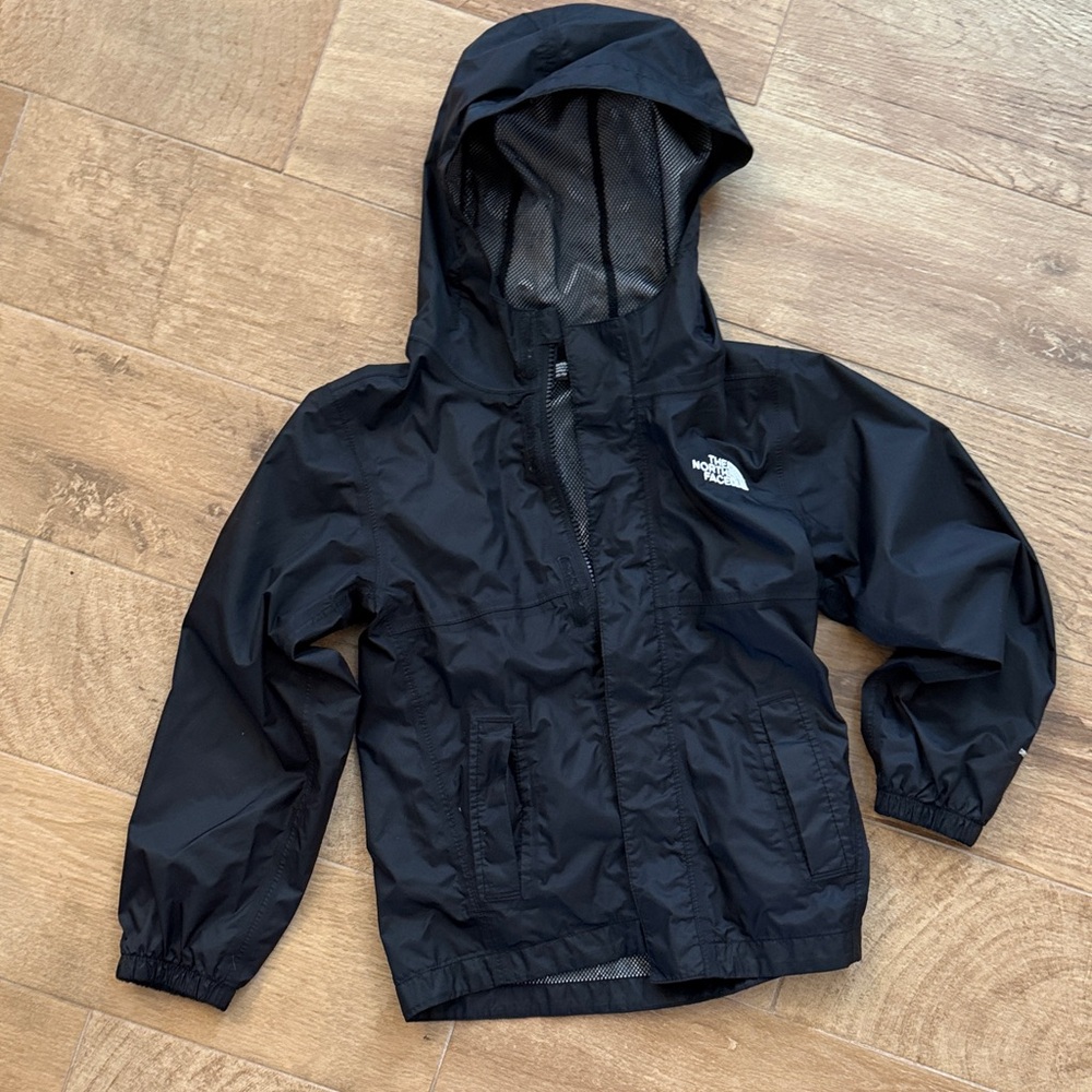 The North Face Kids Black Raincoat